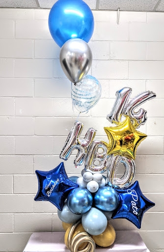 Deluxe Custom Birthday Balloon Standup Sculpture 