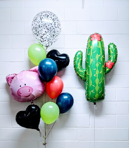 Desert Lovely Pig Cactus Balloon Bouquet