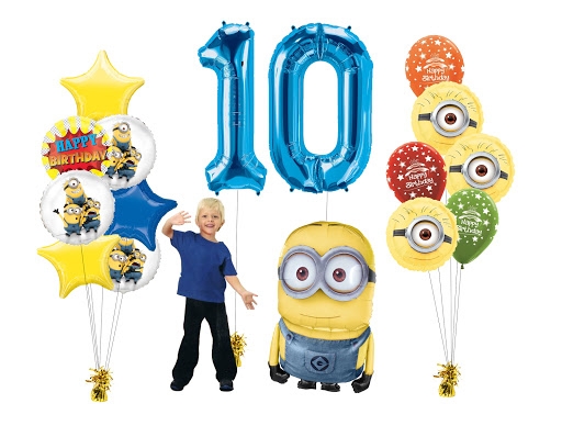 Despicable Me Minion Pick An Age Balloon Set