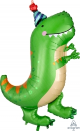 Dinomite T-Rex Dinosaur Super  Shape  balloon