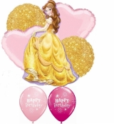 Belle Birthday Balloon Bouquet 3