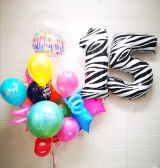 Diva Jewel Tone Pick Your Age Birthday Set 