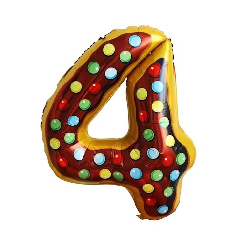 Donut Balloon Number 4