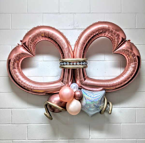 Double Trouble Stunner Balloon Decoration