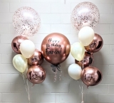 Dynamic Rose Gold Custom Print Set