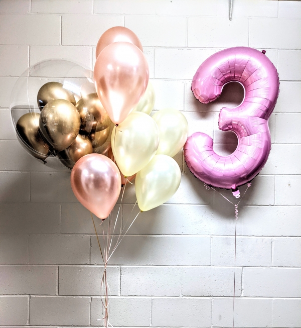 Elegant Ivory & Rose Blush & Gold Pick An Age