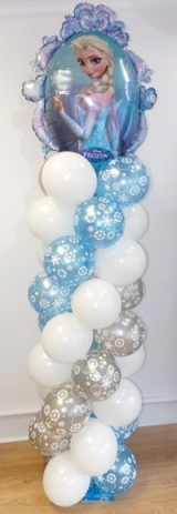 7FT Frozen Elsa Balloon Column INDOOR