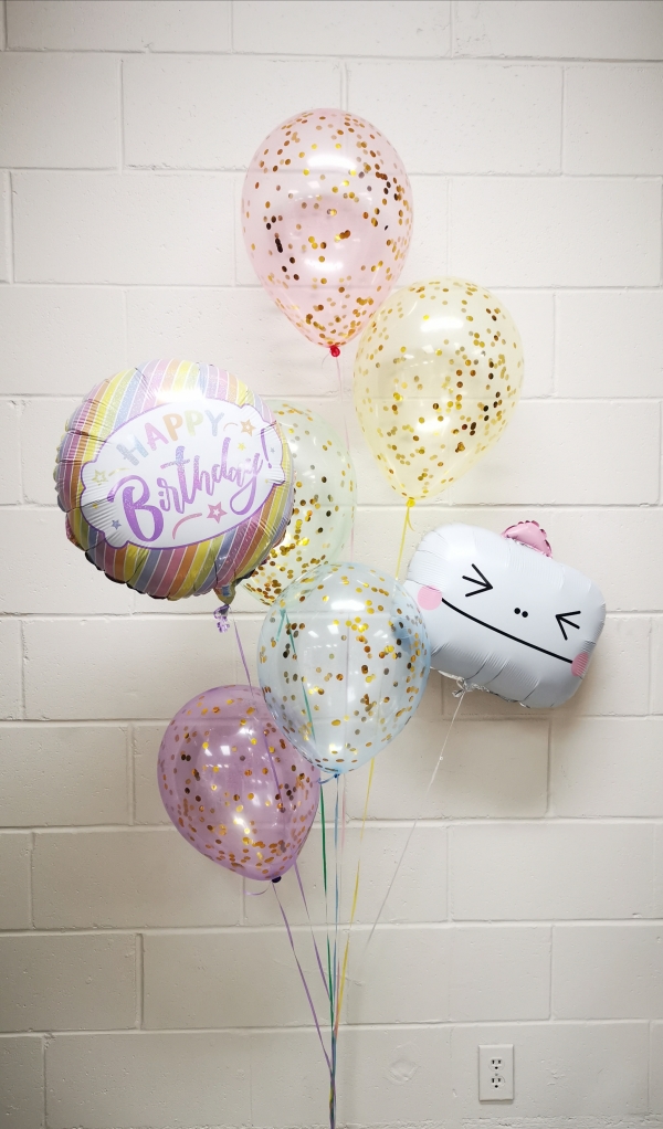 Emoji confetti bouquet 1