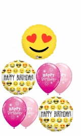 Emoji Heart Birthday Bouquet