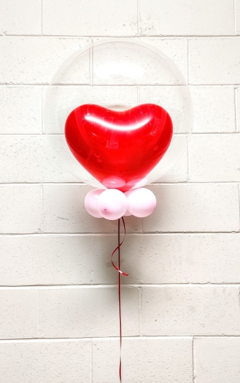 Encased Heart Balloon