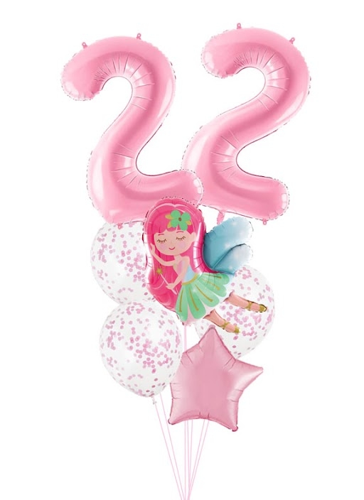 Fairy Princess Pick An Age Balloon Bouquet