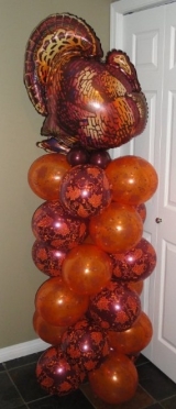 7FT Fall Turkey Column INDOOR