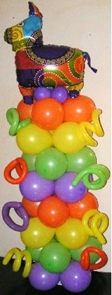 7FT Fiesta Burro Column INDOOR