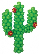 8FT Fiesta Cactus Column Sculpture INDOOR