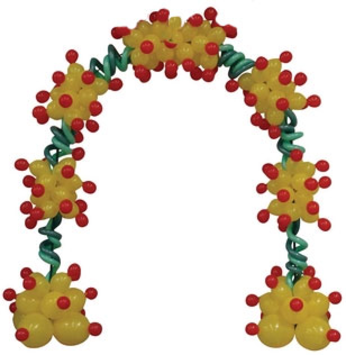 [INDOOR] 8FT Wacky Fiesta Balloon Arch