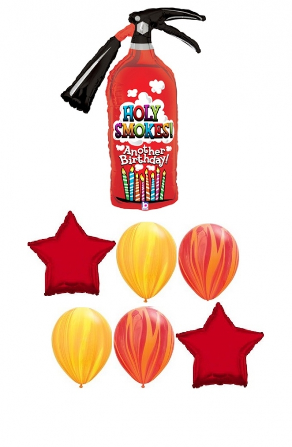 Fire Extinguisher Balloon Bouquet  