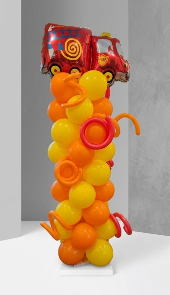 6FT Fire Truck Column INDOOR