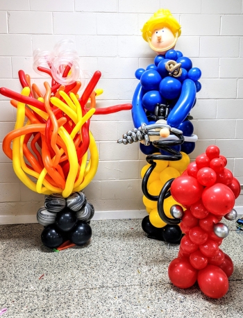 Fireman Sam Balloon Decoration Set
