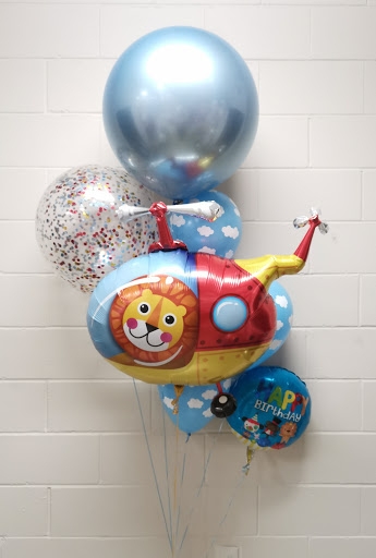 Fly Over the Circus Clouds Balloon Bouquet