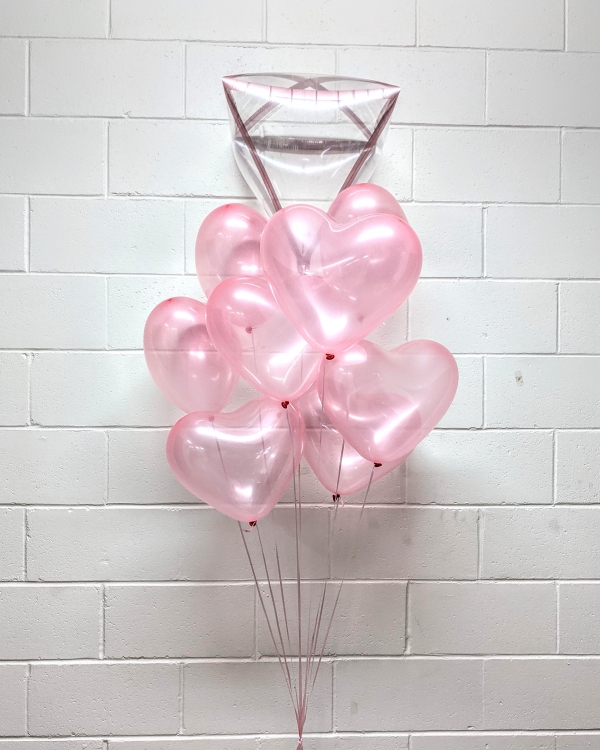 For That Wonderful Person Heart Diamond Bouquet