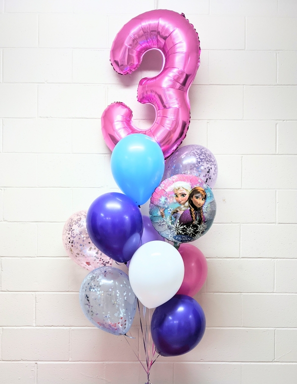 Frozen Pick An Age Confetti Bouquet