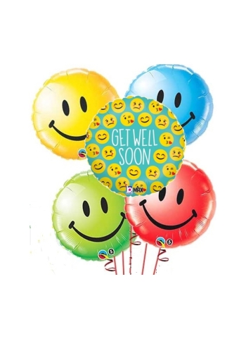 Get Well Nurse Smiley Bouquet 13