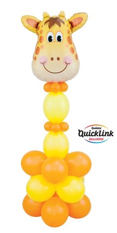 Giraffe Balloon Stand Up 9