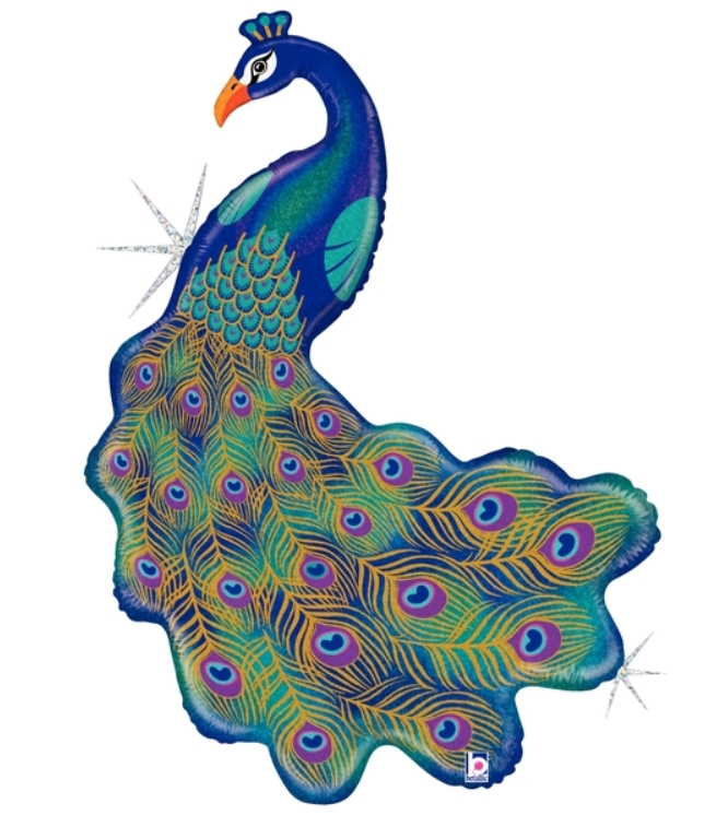Glitter Peacock