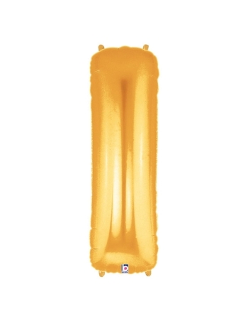 Gold Balloon Letter I