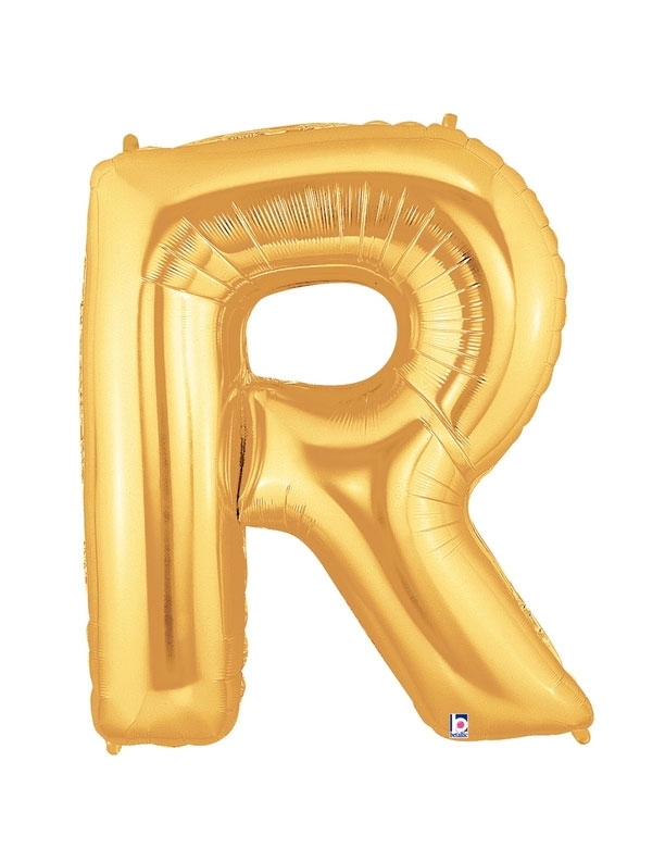 Gold Balloon Letter R