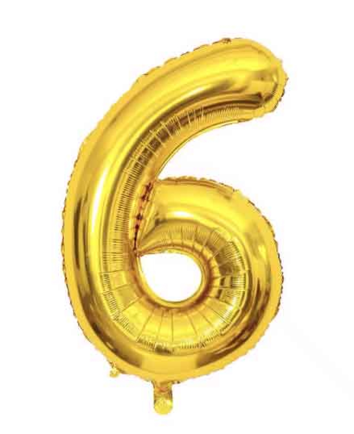 Gold Balloon Number 6