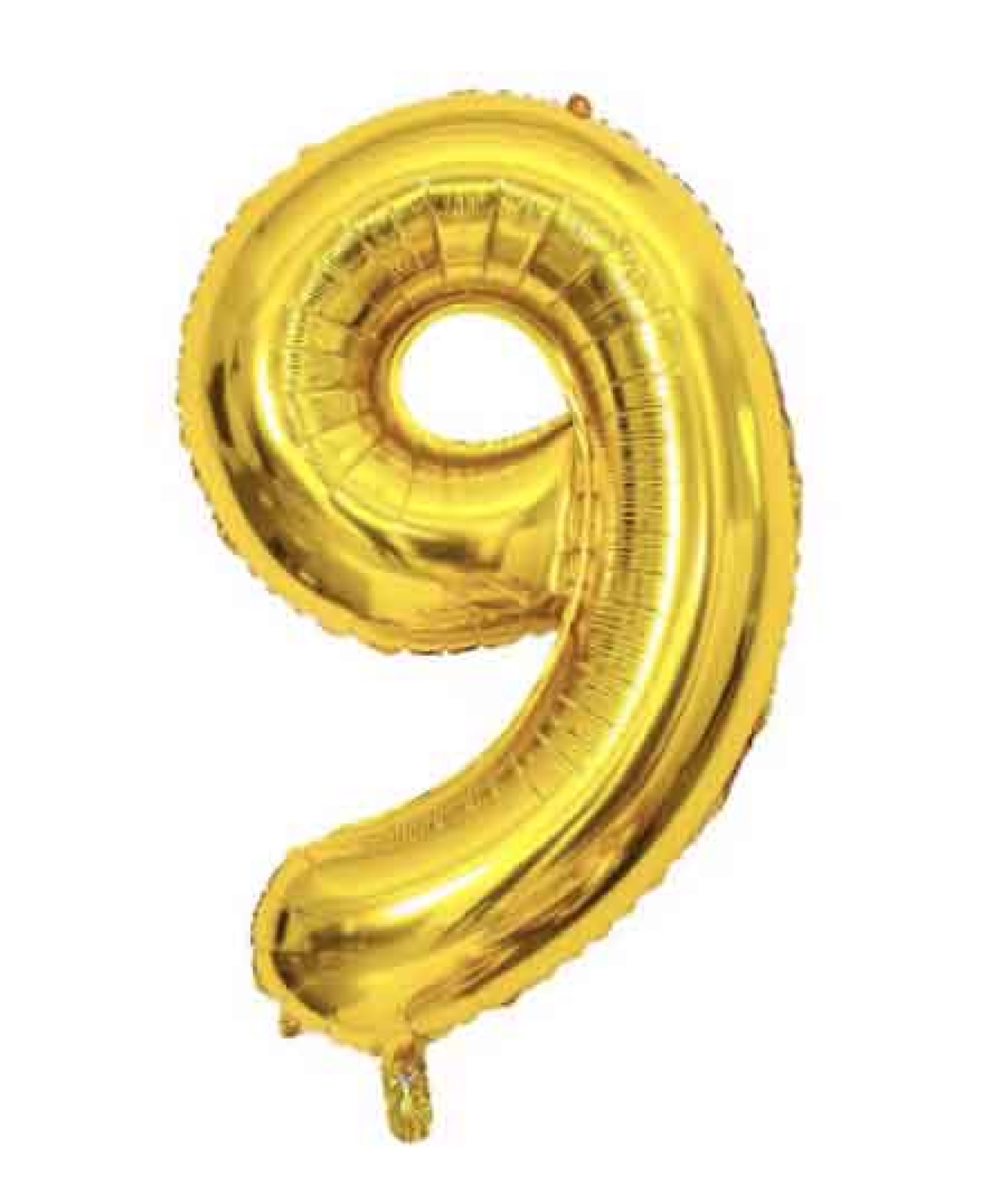 Gold Balloon Number 9