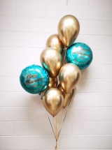 Gold Fresh Retirement Bouquet