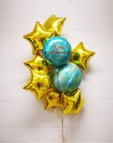 Gold Stars Retirement Bouquets 