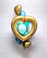 Green & Blue & Gold Supreme Love Bouquet