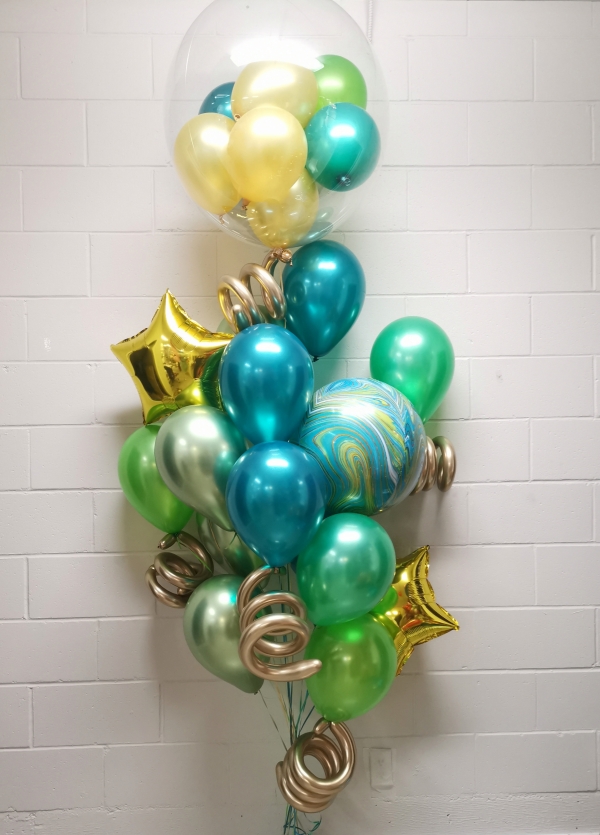 Green Jewel Tone Birthday Bouquet