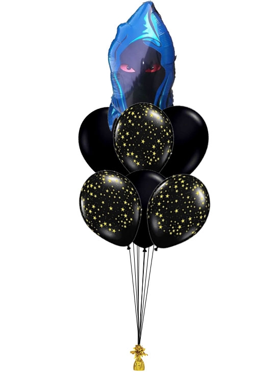 Grim Reaper Halloween Balloon Bouquet