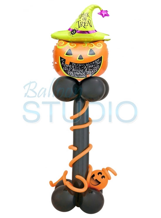 Halloween Pumpkin Head Stand Up