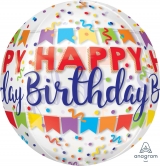 Happy Birthday Banner Bash Orbz