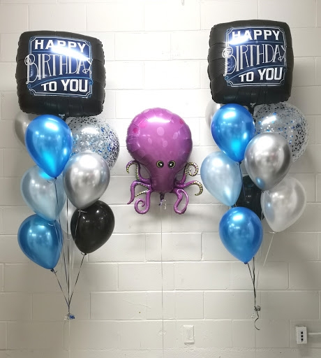 Happy Birthday Man Jumbo Balloon Supershape Set