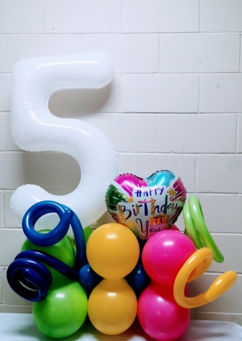 Happy Birthday to you stand up + 1 number