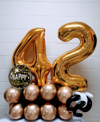 [4ft] Happy Birthday Stand Up + 2 Numbers