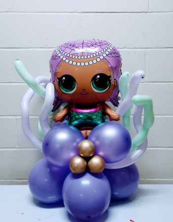 Merbaby doll stand up