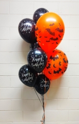 Happy Halloween Birthday Balloon Bouquet