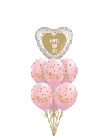 Happy Heart Day Confetti Bouquet