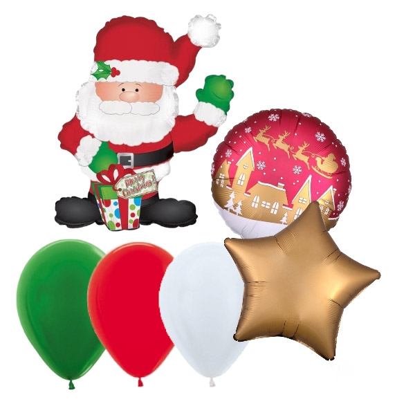 Happy Holidays Santa Bouquet