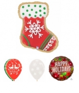 Happy holidays Wood and Cookie Bouquet