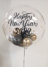 Happy New Year Snowglobe Gumball