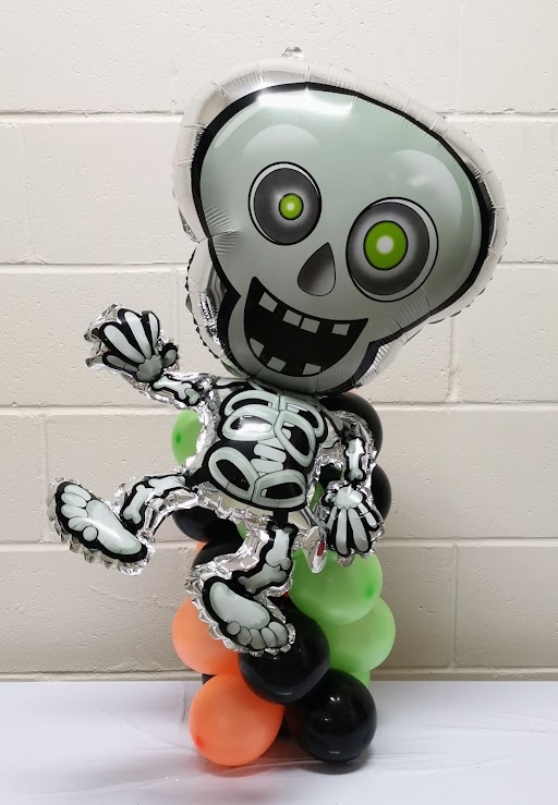 Happy Skeleton Says Hi Halloween Stand Up