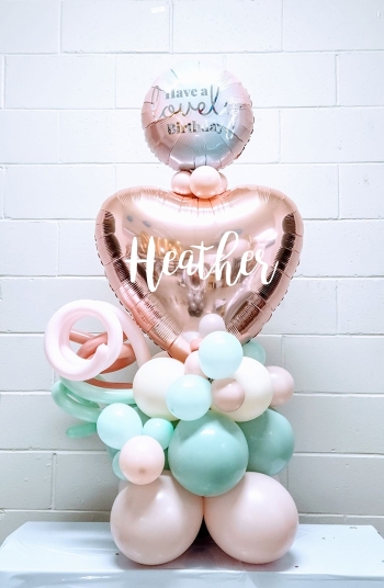 Have A Lovely Birthday Custom Print Name Stand up